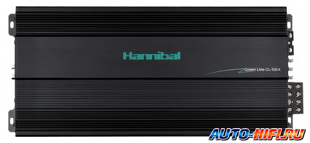 4-канальный усилитель Deaf Bonce Hannibal Green Line GL-150.4 4-канальный усилитель Deaf Bonce Hannibal Green Line GL-150.4